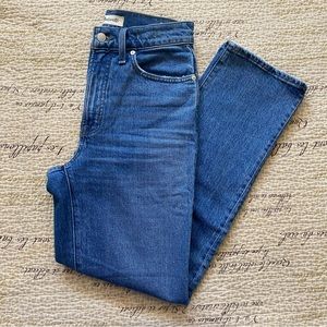 Madewell The Perfect Vintage Straight Jean in Earlwood Wash